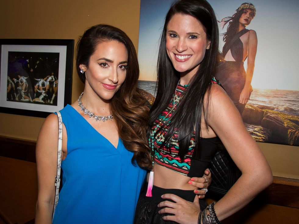 FashionXAustin Austin Fashion Week Kickoff 2015 at Speakeasy Courtney Shields Ashley Hargrove