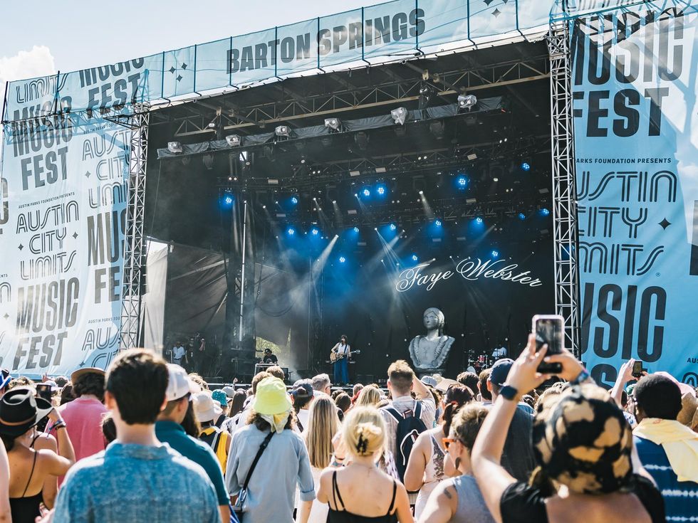 Faye Webster at Austin City Limits Festival.