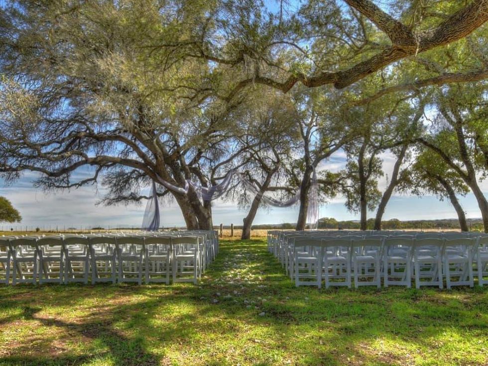Featherstone Ranch wedding venue Hill Country