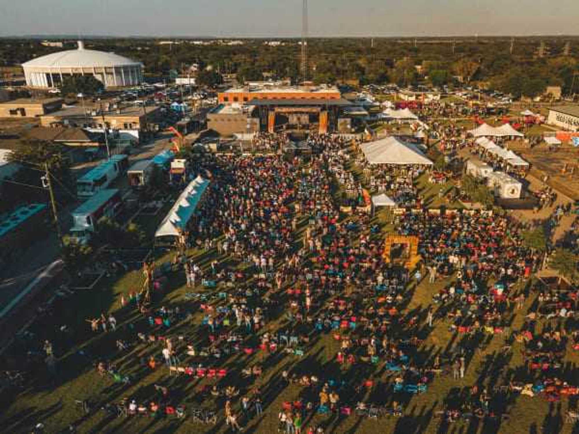 Feels Like Home Festival aerial