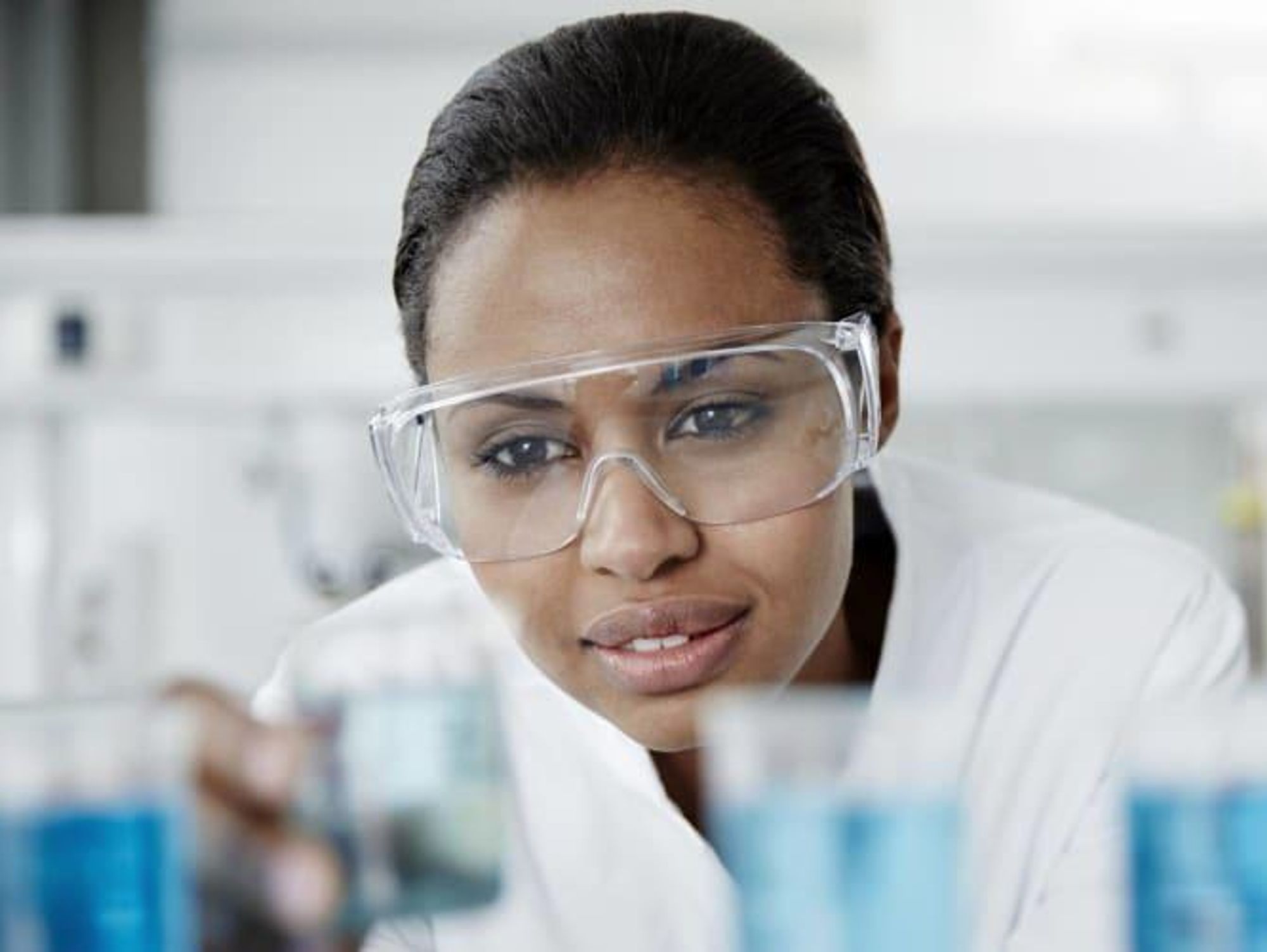 Female scientist