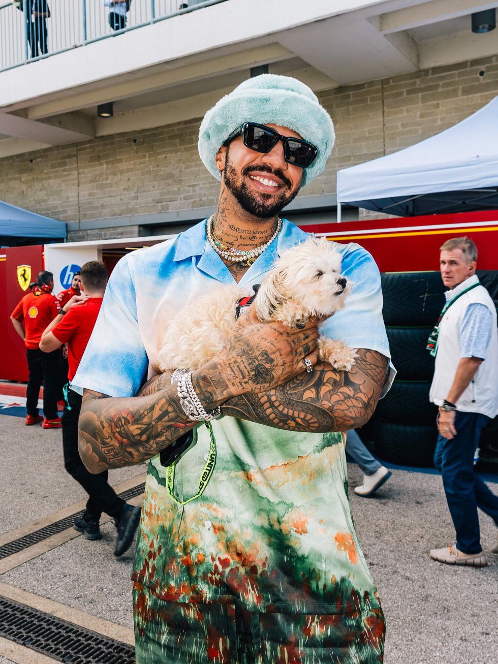 Fencer Miles Chamley-Watson at Circuit of the Americas in Austin, Texas.