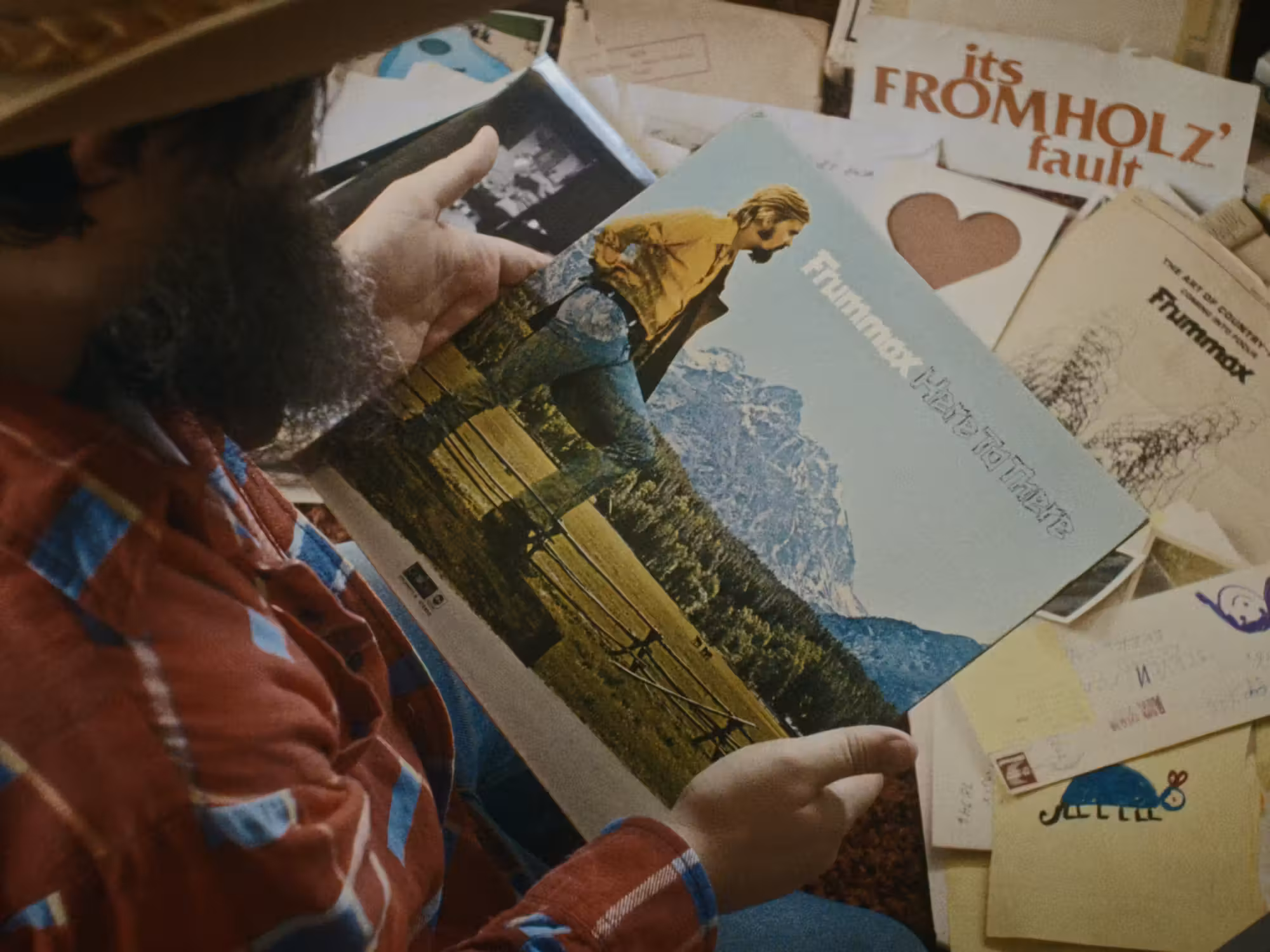 Film still from The Man with the Big Hat