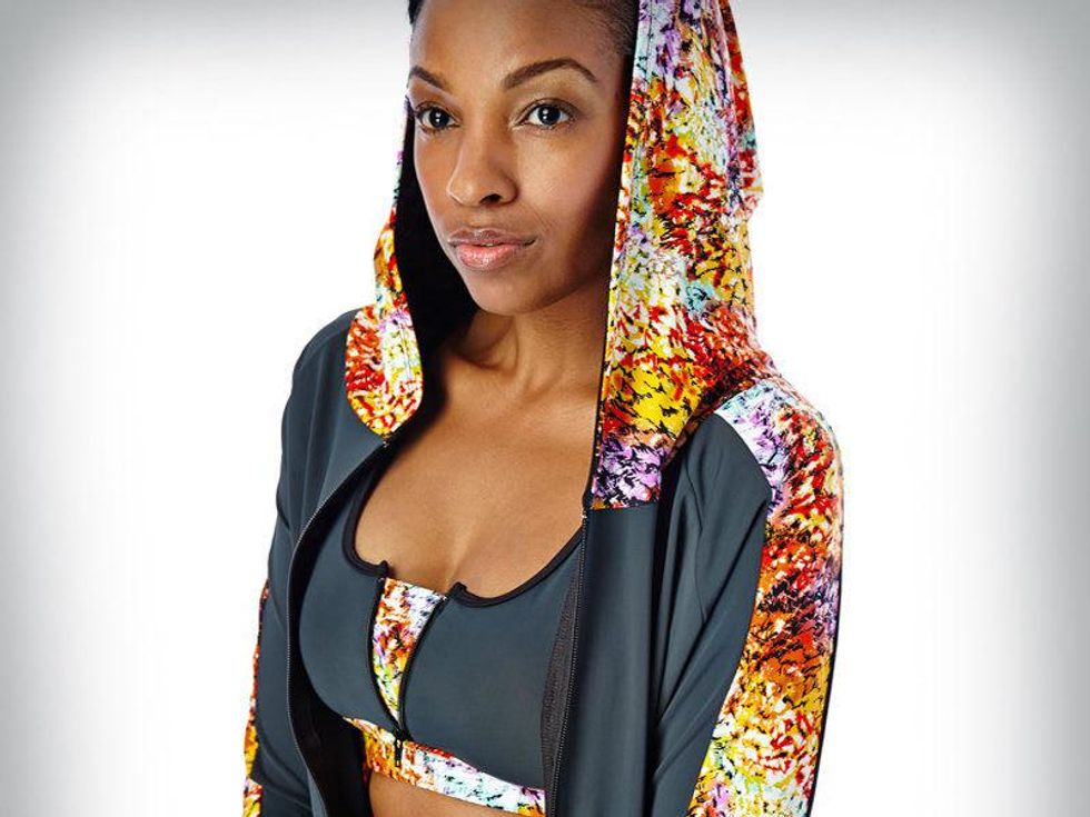 Fire Zip Bra, Hooded Jacket, Warrior Elements