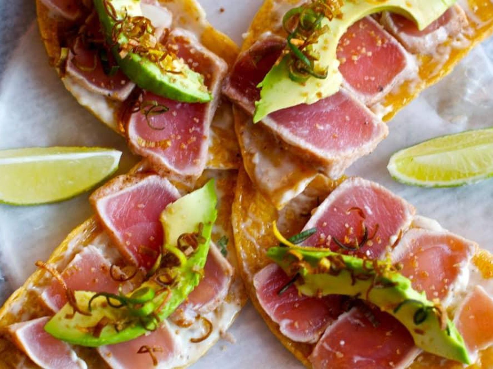 Fish tacos by Taco Flats in Austin.