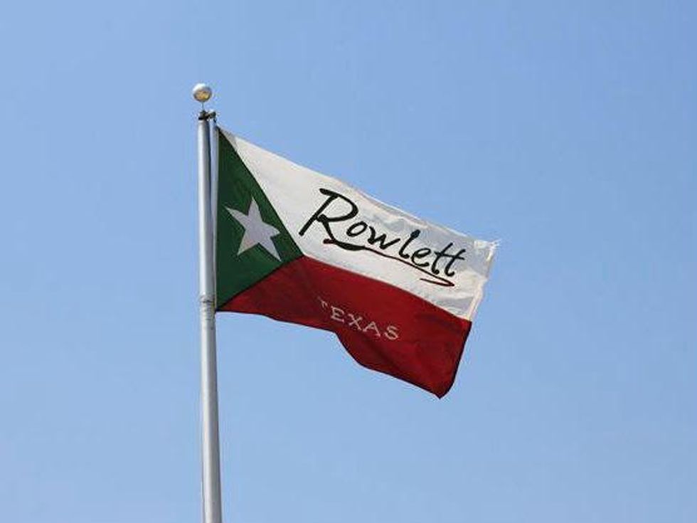 Flag of Rowlett, Texas