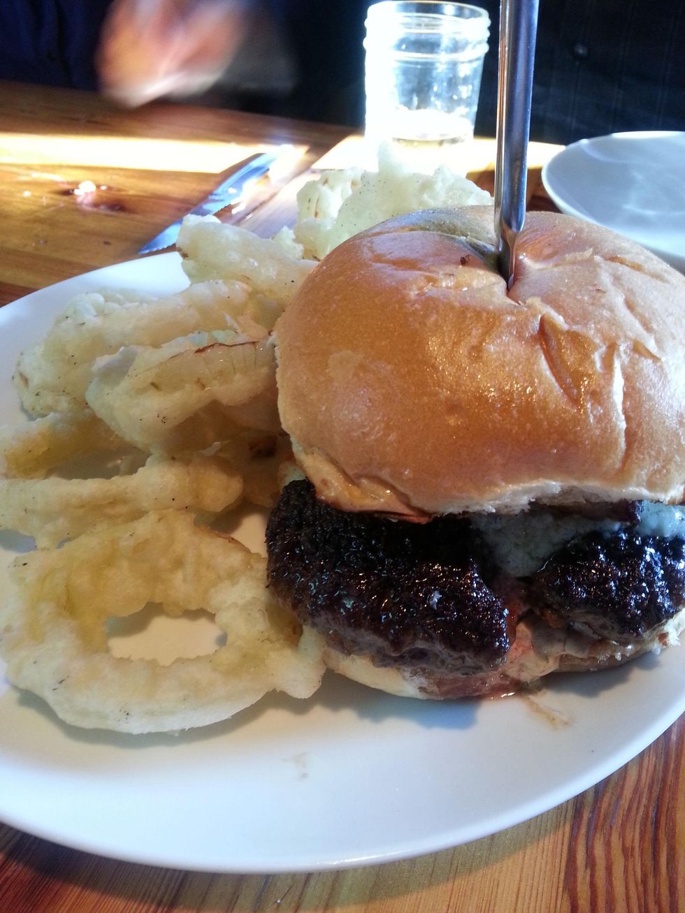 Foreign and Domestic secret burger