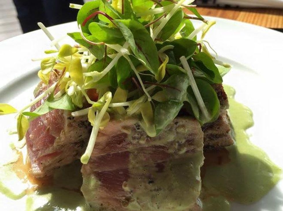 Fork & Vine_Austin restaurant_green goddess tuna_2015