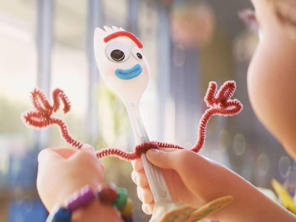Forky in Toy Story 4