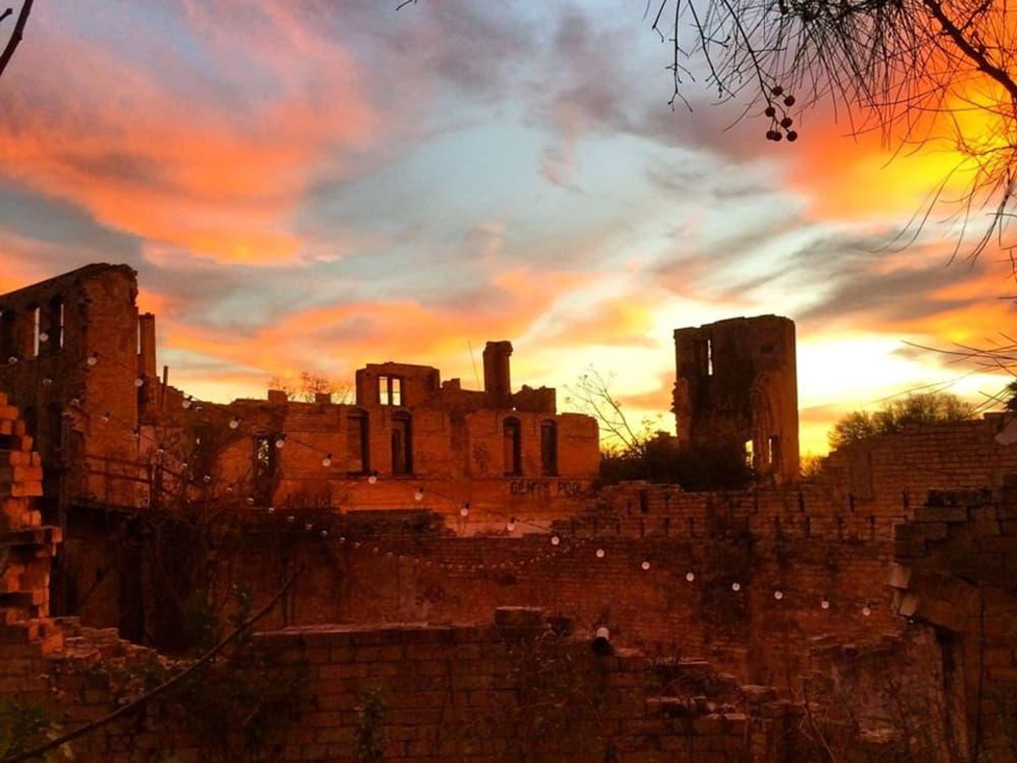 Former resort/health spa Hot Wells is reborn as a public park.