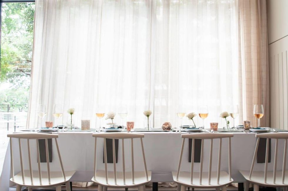 Forthright cafe interior