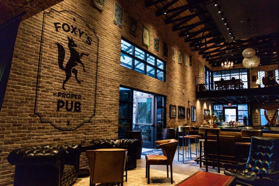 Foxy's Proper Pub interior