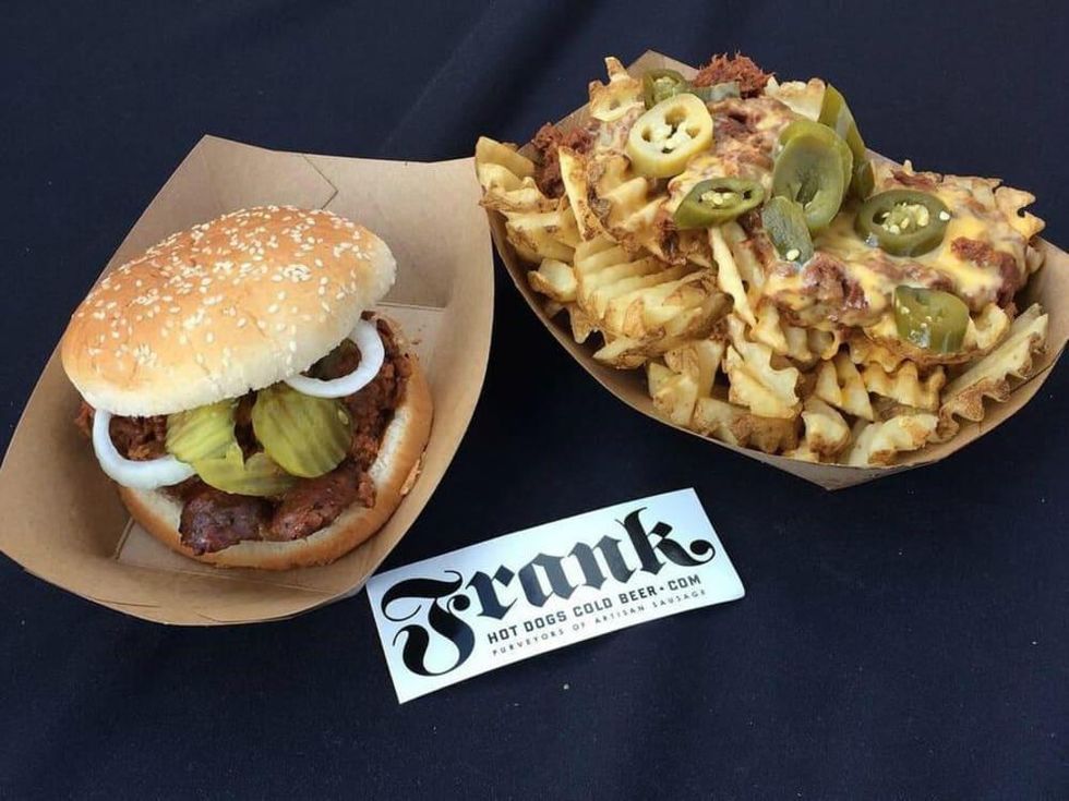 Frank restaurant Austin food burger fries