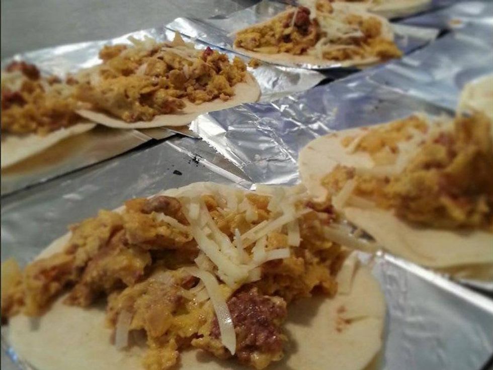 Fresa's Chicken al Carbon tacos