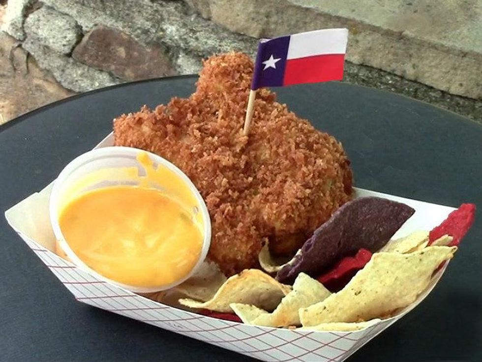 Fried King Ranch casserole at State Fair of Texas