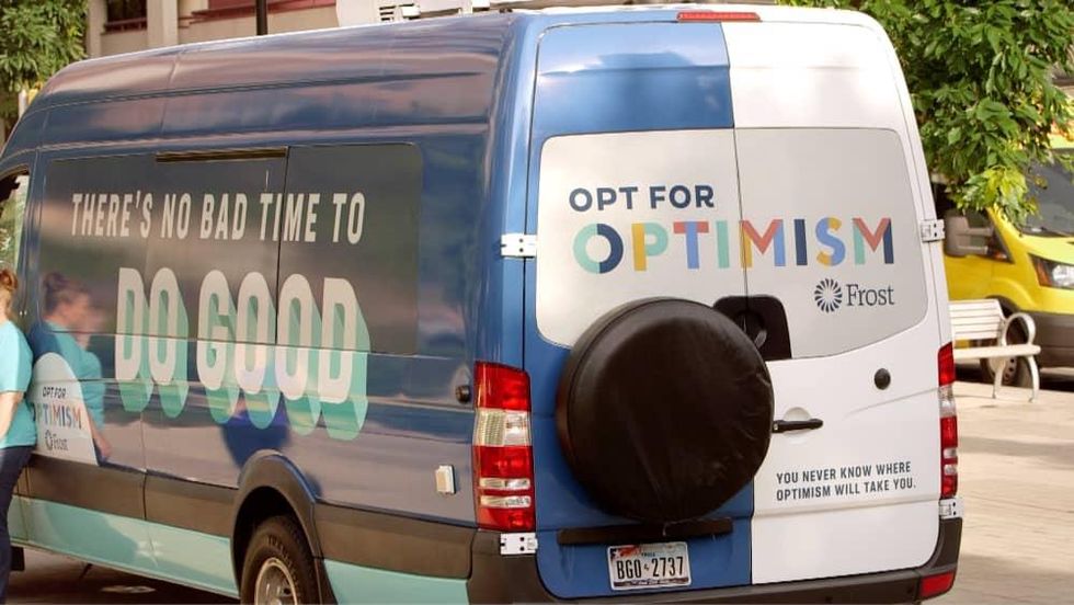 Frost Austin Wanderlust yoga pop-up