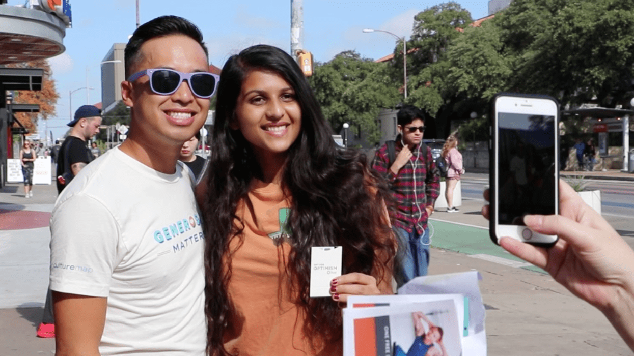 Frost pop-up at UT campus