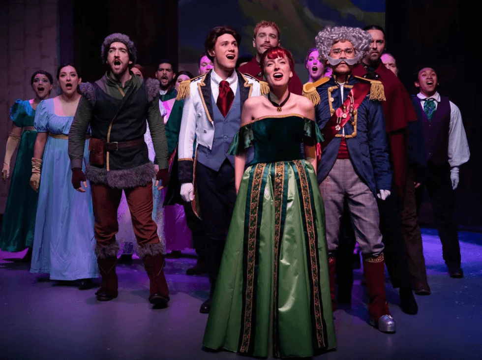 Frozen at the Georgetown Palace Theatre