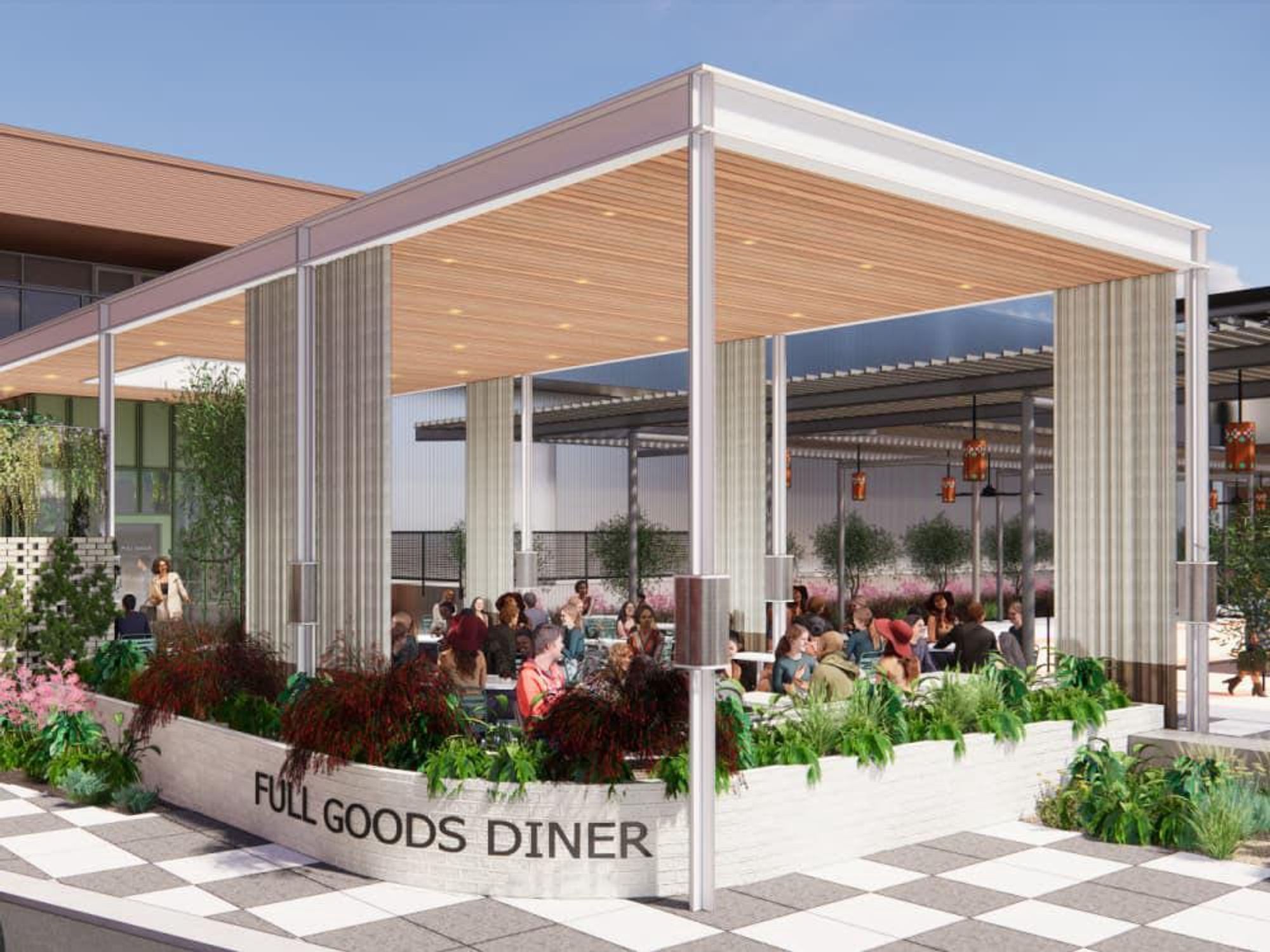 Full Goods Diner will anchor Pearls upcoming plaza.