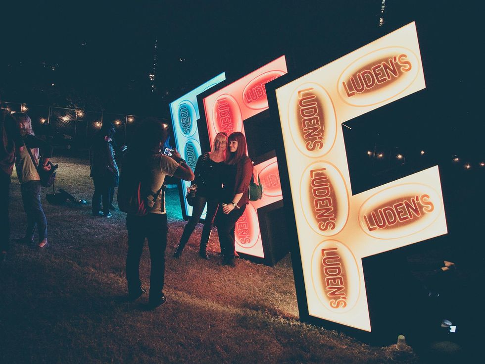 Fun Fun Fun Fest 2014 Day 3 Luden's Sign