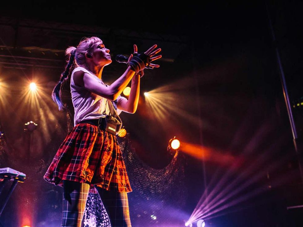 Fun Fun Fun Fest 2015 Grimes Claire Elise Boucher