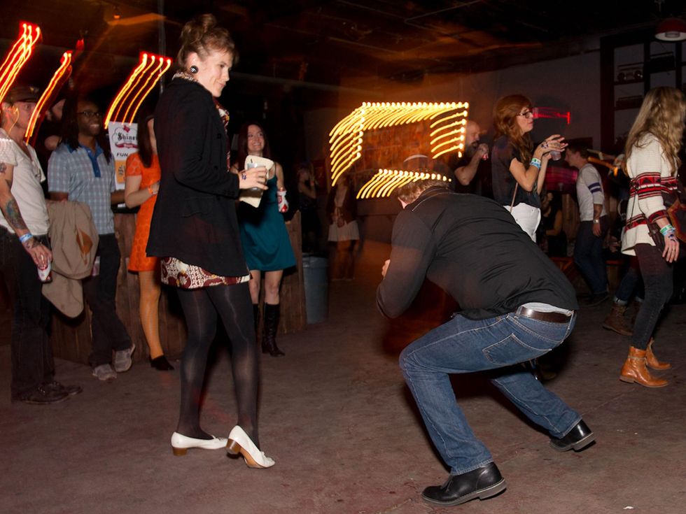 Fun Fun Fun Fest Nites Dance Off at Red 7 in Austin 02438