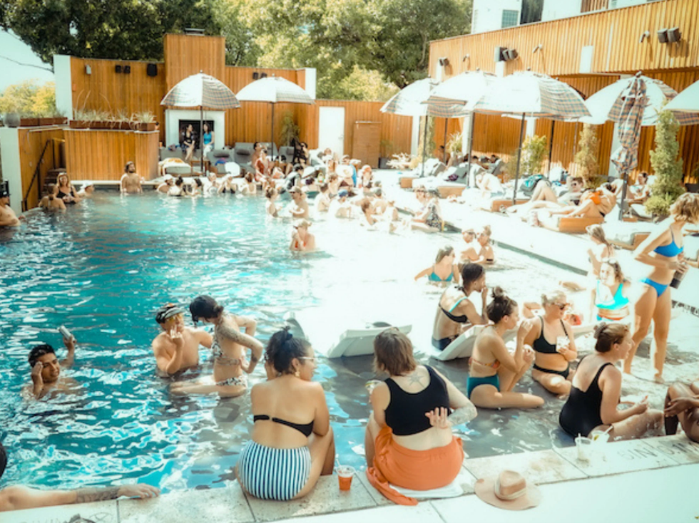 Future Front Texas pool party