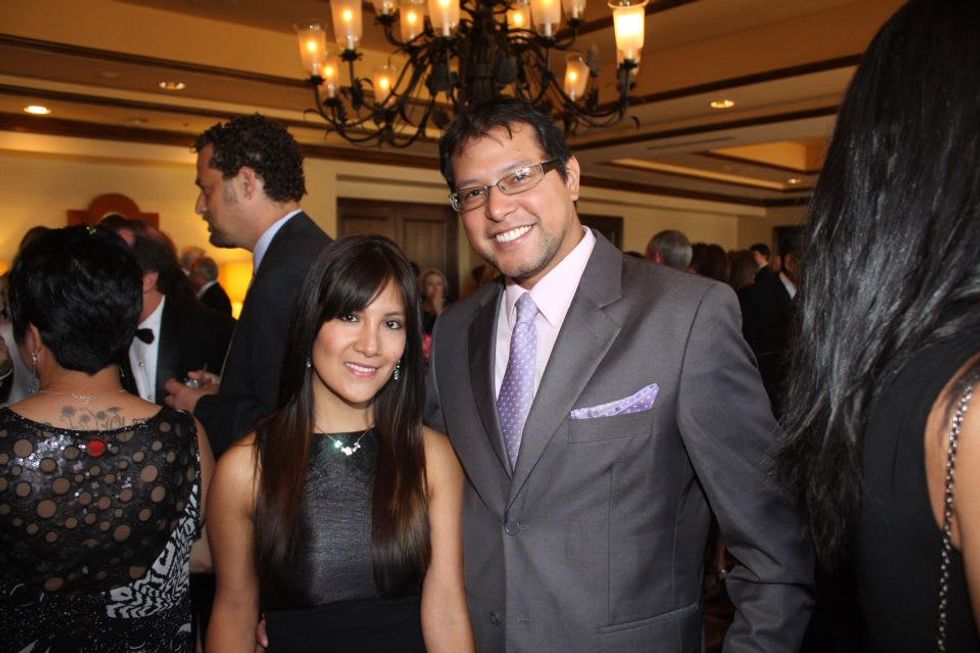 Gala Del Museo Arte Y Glamour benefiting the Mexic-Arte Museum. Eliana Rios and Julio Carrillo