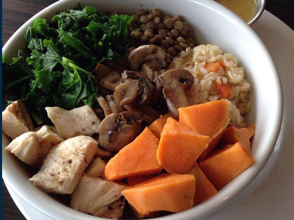 Galaxy Cafe galaxy buddah bowl