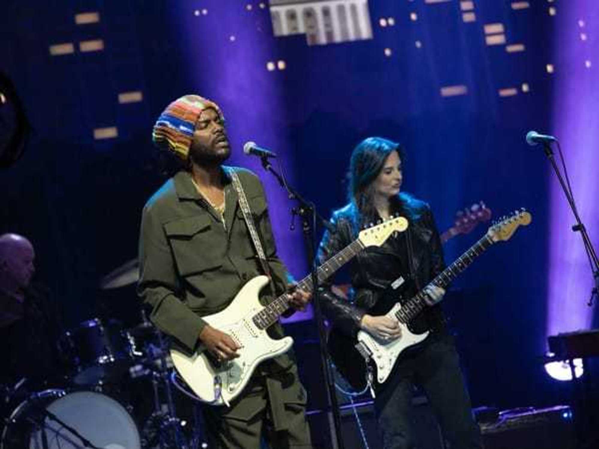 Gary Clark Jr. playing on Austin City Limits