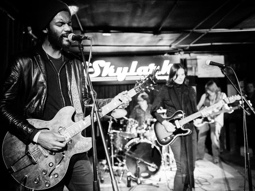 Gary Clark Jr plays at Skylark Lounge in Austin