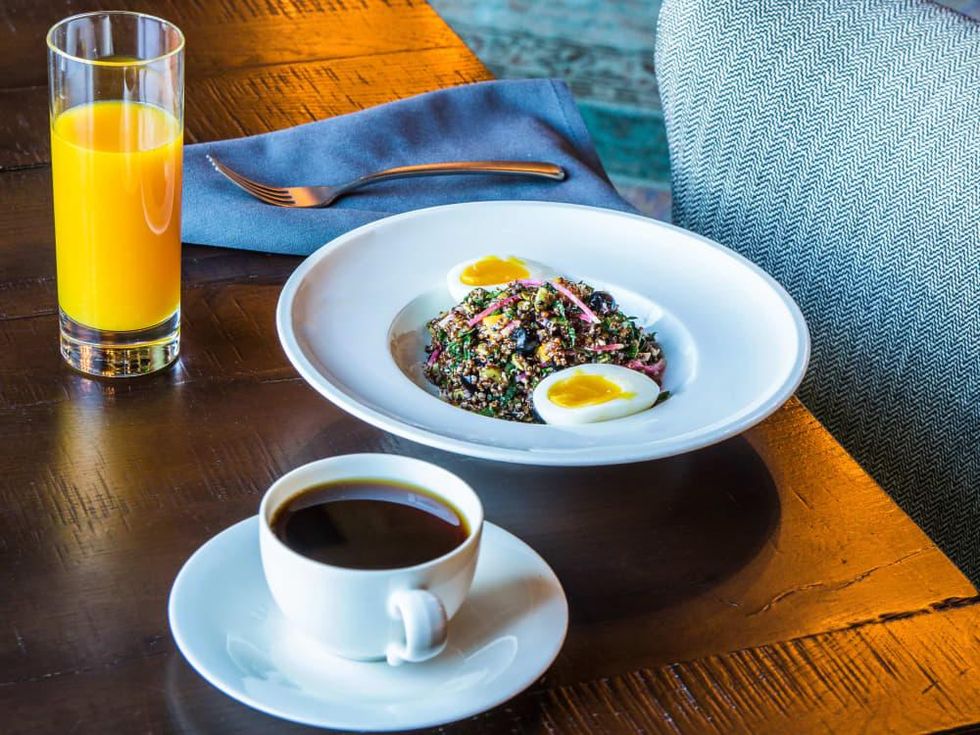 Gerladine's restaurant quinoa brunch salad