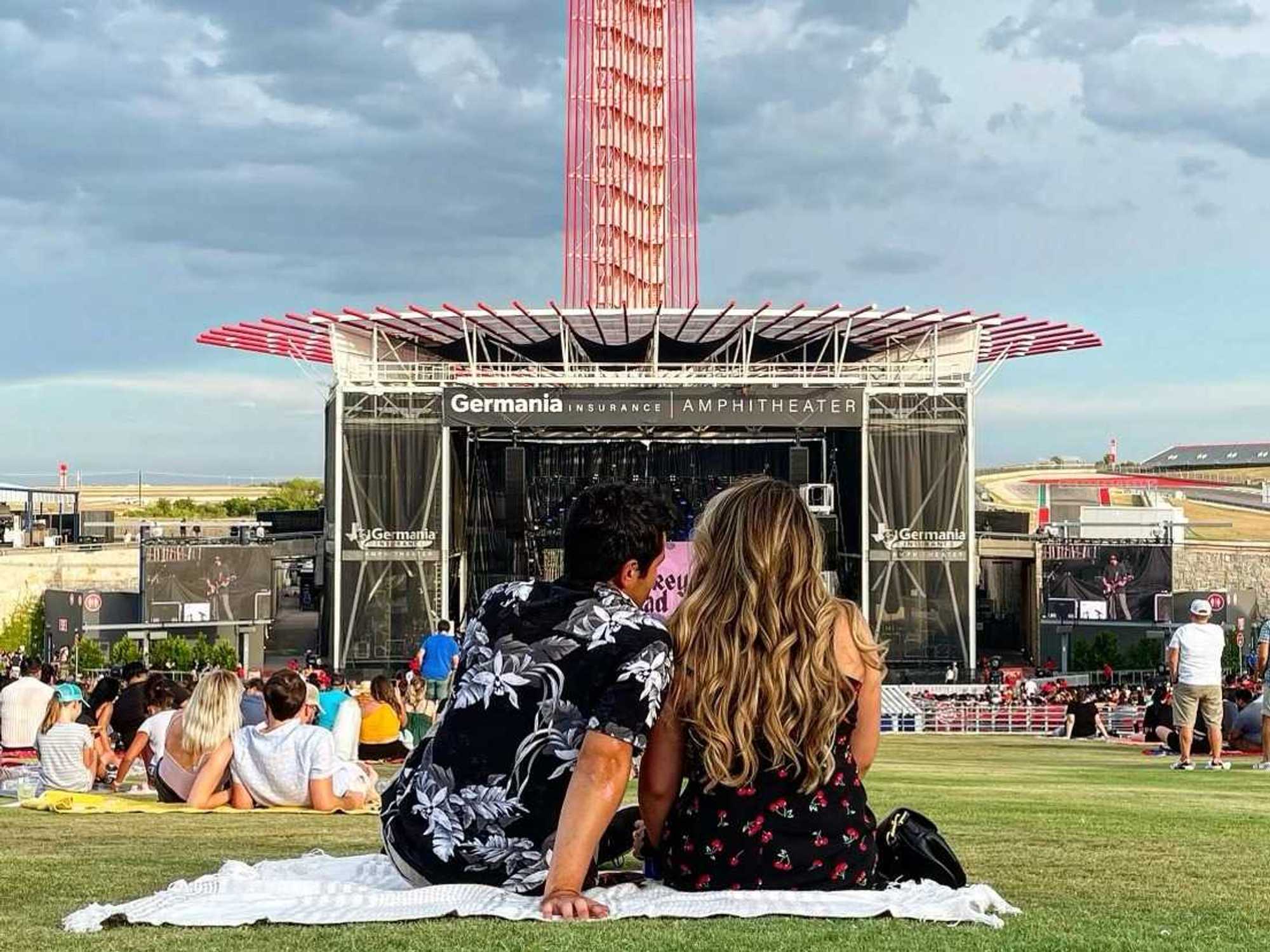 Germania Inusrance Amphitheater at Circuit of the Americas COTA
