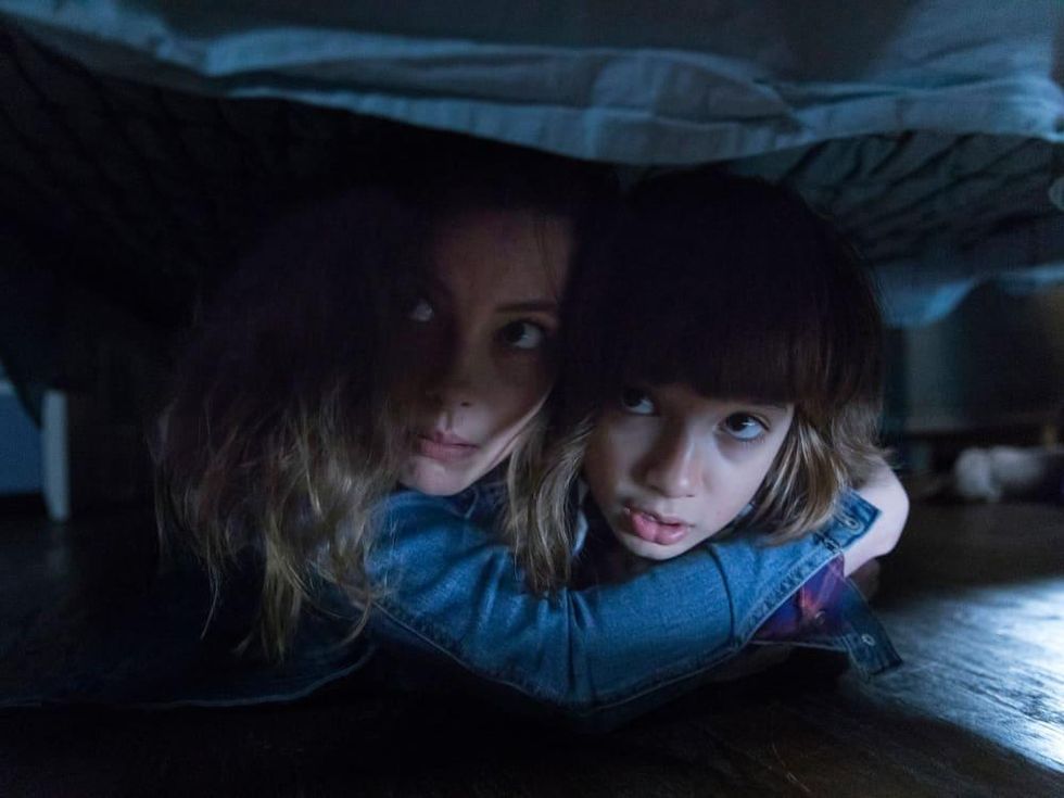 Gillian Jacobs and Azhy Robertson in Come Play