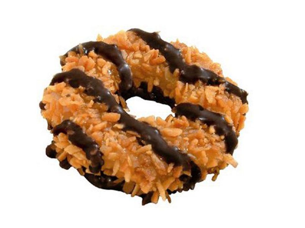 Girl Scout cookie Samoa