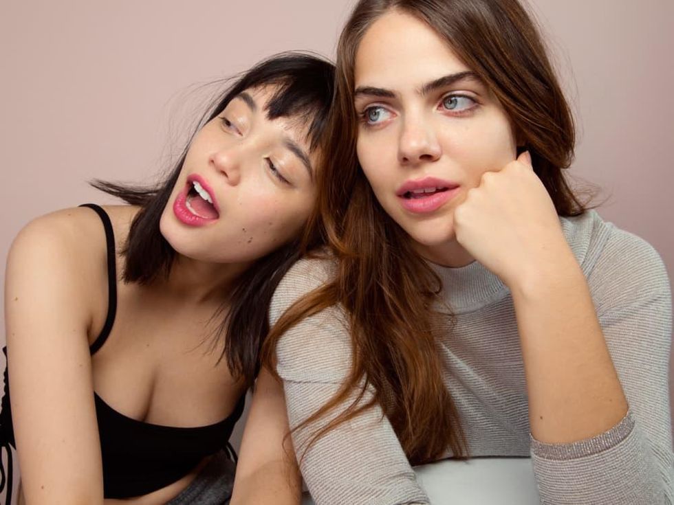 Glossier two girls