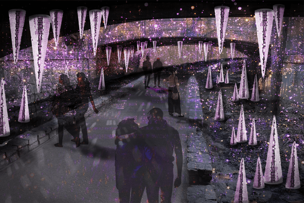 Good Vibrations mockup for the Austin Creek Show