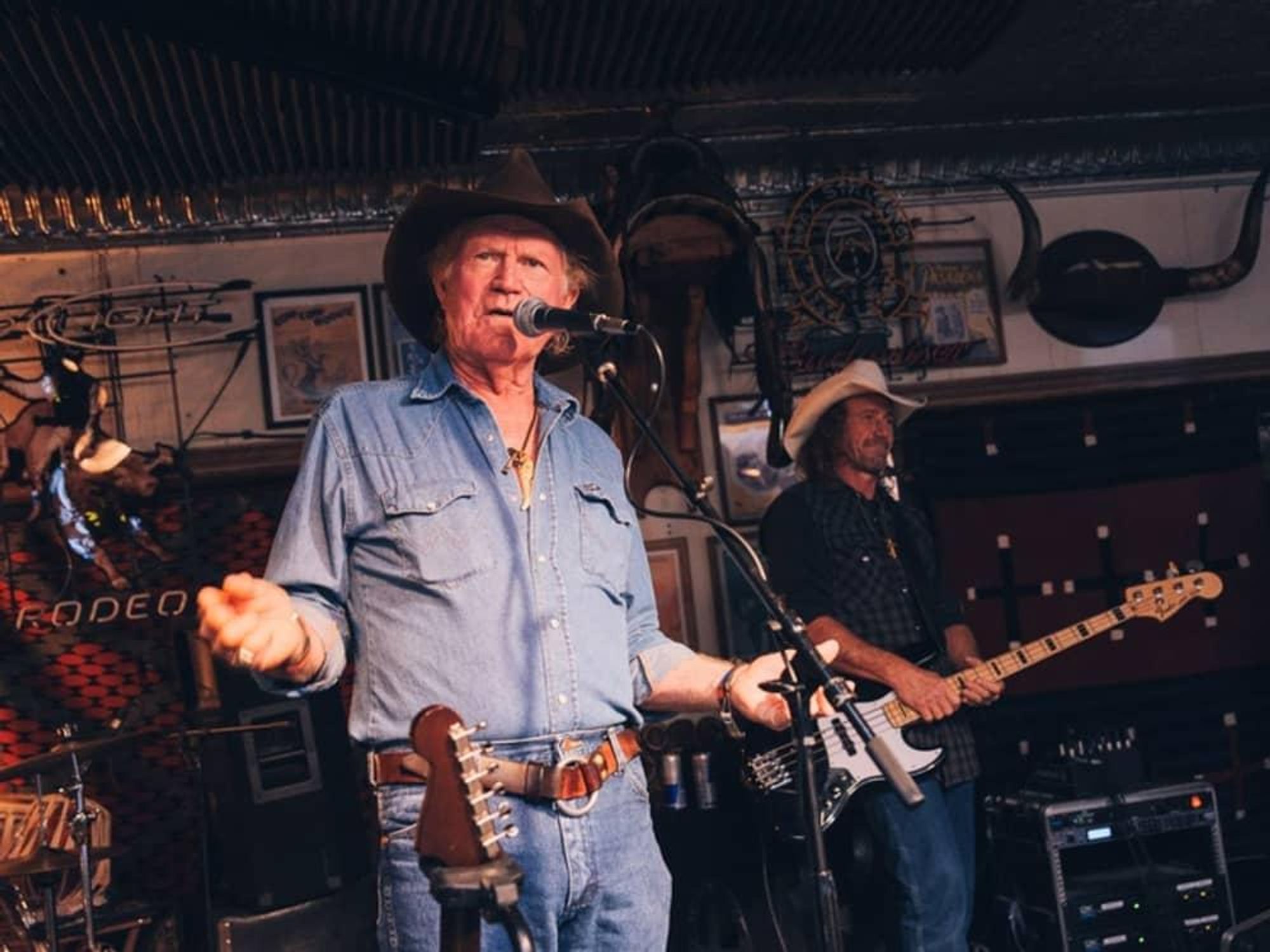 Goode Company 35th anniversary party, November 2012, Billy Joe Shaver