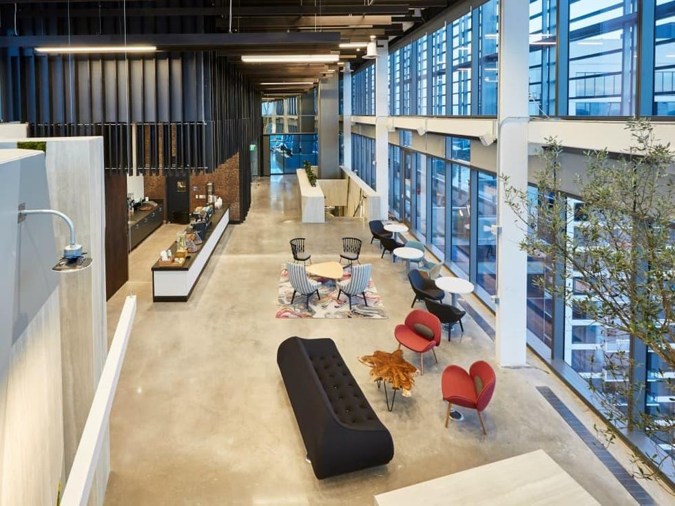 Google Austin office coffee bar