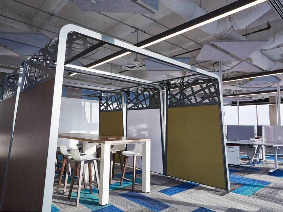 Google Austin office workspace