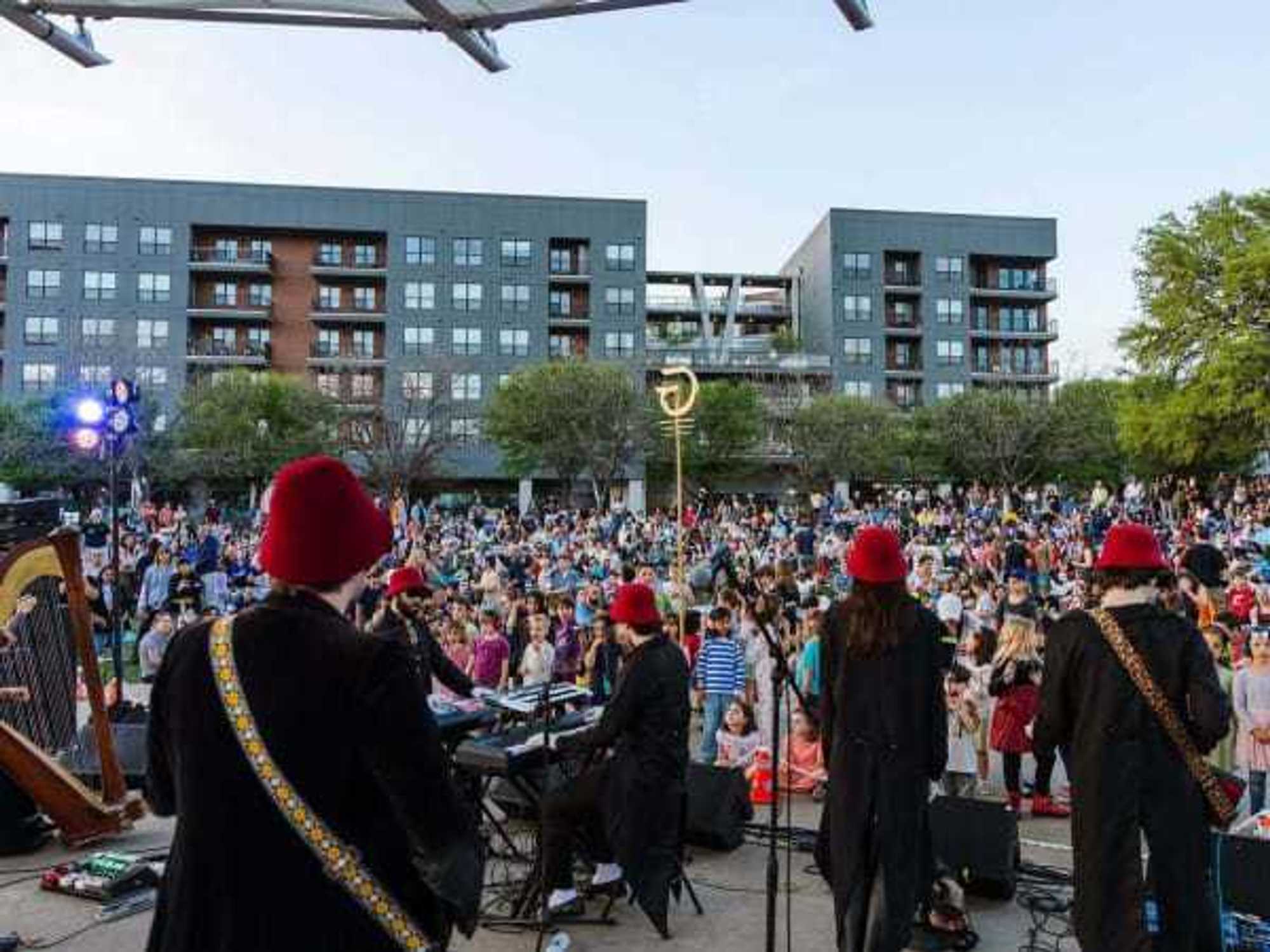 Grandmaster playing at Rock the Park Austin