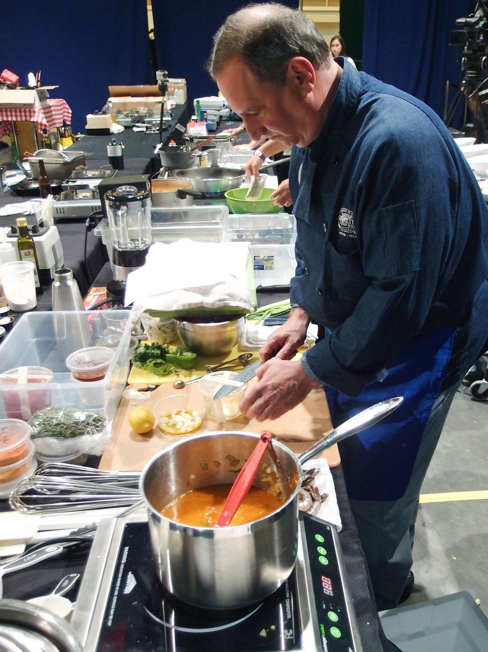 Great American Seafood Cookoff in New Orleans Chef Rich Taylor