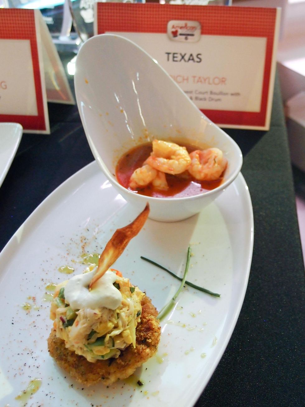 Great American Seafood Cookoff in New Orleans Judges Plate