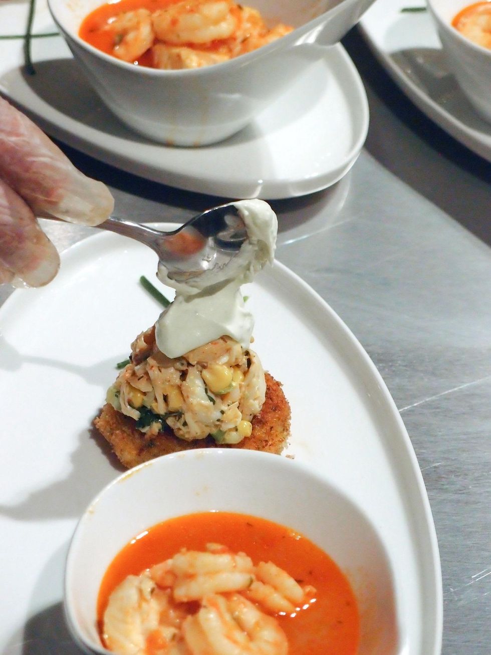 Great American Seafood Cookoff in New Orleans Plating 2