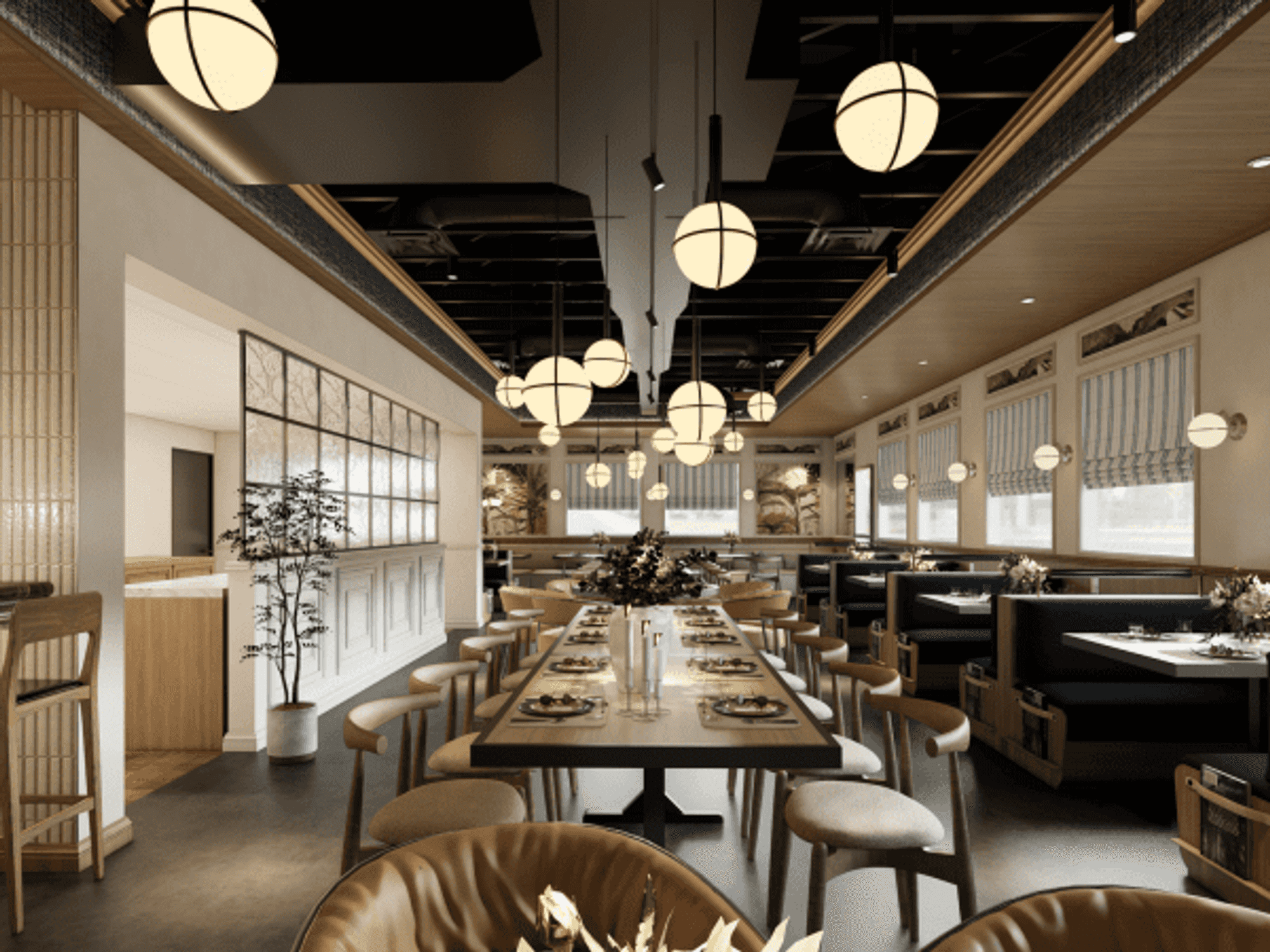 Grey Orchard interior