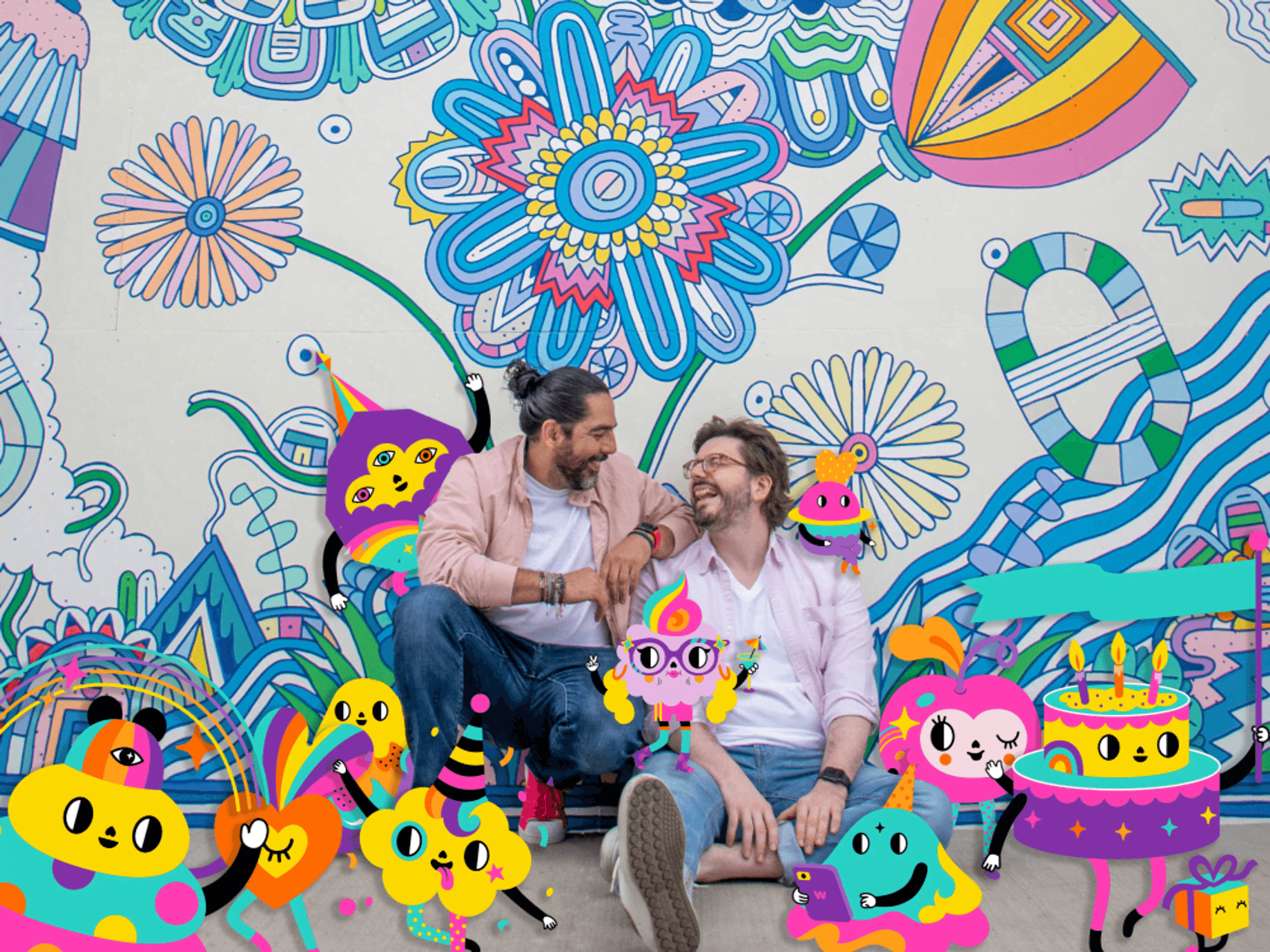 Guatemalan Wunderkeks owners and life partners Luis Gramajo and Hans Schrei.