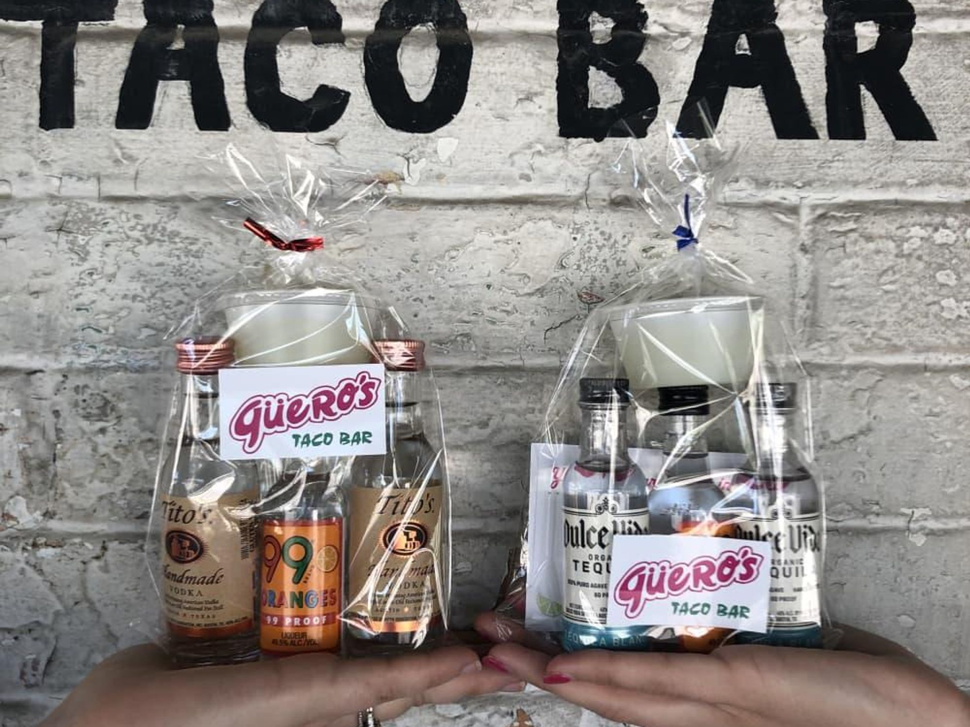 Gueros margarita cocktail kits to-go