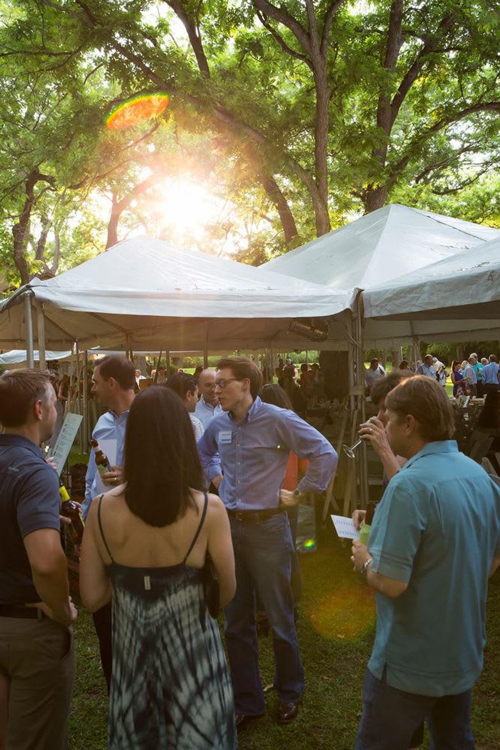 Guests enjoy the Colorado River Alliance 12th Annual Cocktails on the Colorado Gala