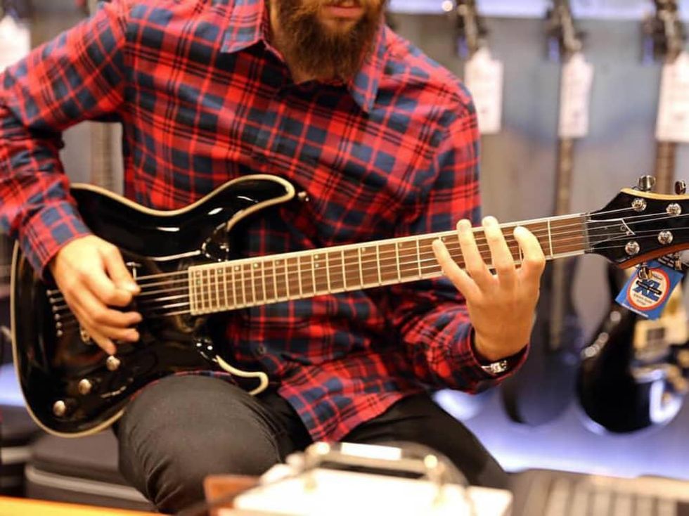 Guitar Center Mitchell electric guitars