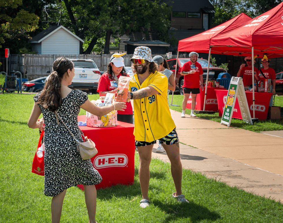 H-E-B Banana Block Party